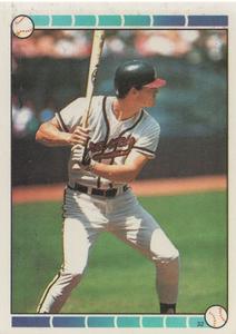 1989 Topps Stickers #32 Dale Murphy Front