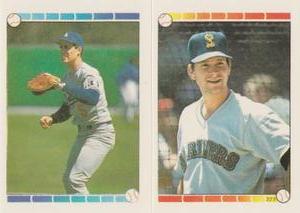 1989 Topps Stickers #67 / 223 Mike Marshall / Jim Presley Front