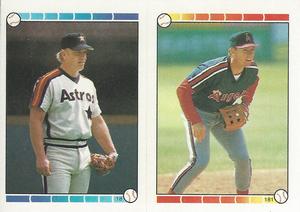 1989 Topps Stickers #18 / 181 Buddy Bell / Jack Howell Front