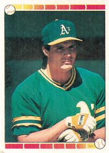 1989 Topps Stickers #171 Jose Canseco Front