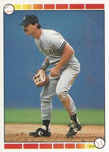 1989 Topps Stickers #314 Don Mattingly Front
