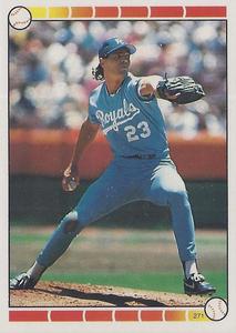 1989 Topps Stickers #271 Mark Gubicza Front