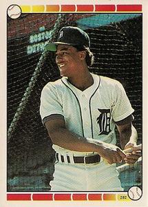 1989 Topps Stickers #282 Lou Whitaker Front