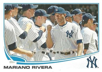 2013 Topps New York Yankees #NYY-8 Mariano Rivera Front