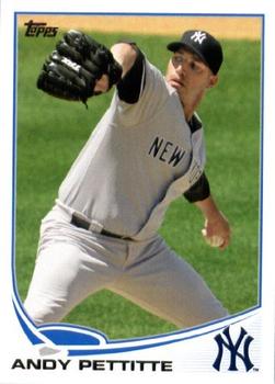 2013 Topps New York Yankees #NYY-10 Andy Pettitte Front
