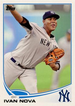 2013 Topps New York Yankees #NYY-12 Ivan Nova Front