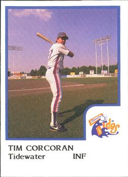 1986 ProCards Tidewater Tides #NNO Tim Corcoran Front
