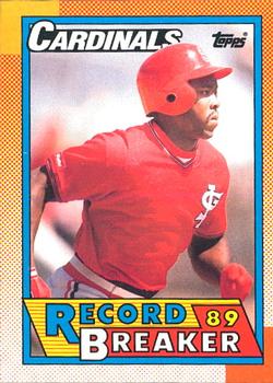 1990 O-Pee-Chee #6 Vince Coleman Front
