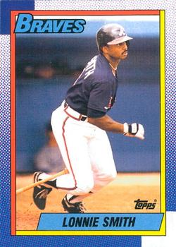 1990 O-Pee-Chee #152 Lonnie Smith Front