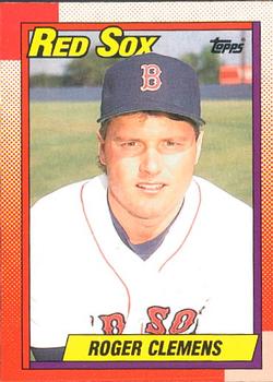 1990 O-Pee-Chee #245 Roger Clemens Front