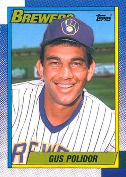 1990 O-Pee-Chee #313 Gus Polidor Front