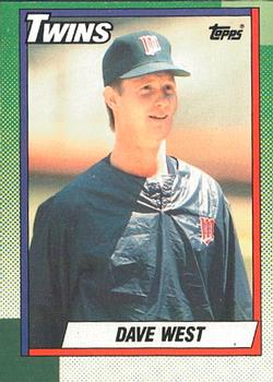1990 O-Pee-Chee #357 Dave West Front