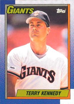 1990 O-Pee-Chee #372 Terry Kennedy Front