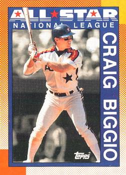 1990 O-Pee-Chee #404 Craig Biggio Front