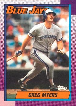 1990 O-Pee-Chee #438 Greg Myers Front