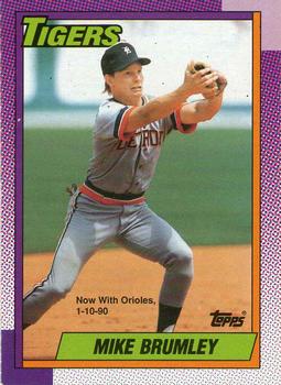 1990 O-Pee-Chee #471 Mike Brumley Front