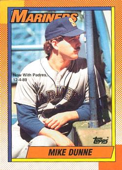 1990 O-Pee-Chee #522 Mike Dunne Front