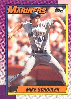 1990 O-Pee-Chee #681 Mike Schooler Front