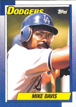1990 O-Pee-Chee #697 Mike Davis Front