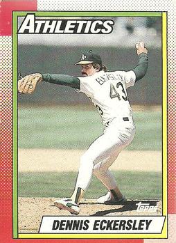 1990 O-Pee-Chee #670 Dennis Eckersley Front