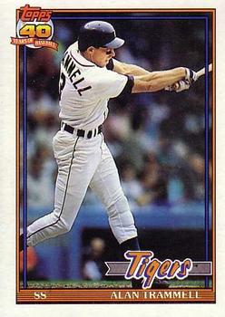 1991 O-Pee-Chee #275 Alan Trammell Front