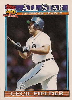 1991 O-Pee-Chee #386 Cecil Fielder Front