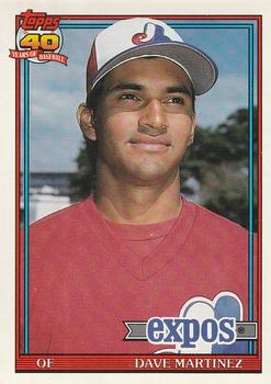 1991 O-Pee-Chee #24 Dave Martinez Front