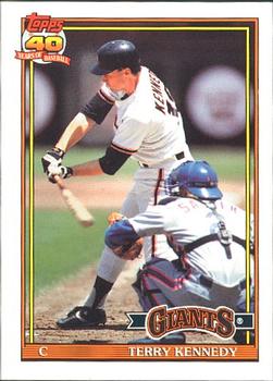 1991 O-Pee-Chee #66 Terry Kennedy Front