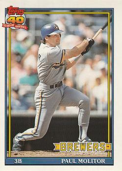 1991 O-Pee-Chee #95 Paul Molitor Front