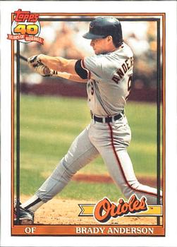 1991 O-Pee-Chee #97 Brady Anderson Front