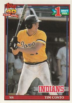1991 O-Pee-Chee #103 Tim Costo Front