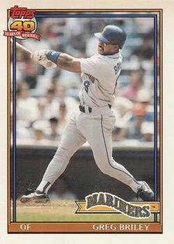 1991 O-Pee-Chee #133 Greg Briley Front