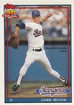 1991 O-Pee-Chee #138 Jamie Moyer Front