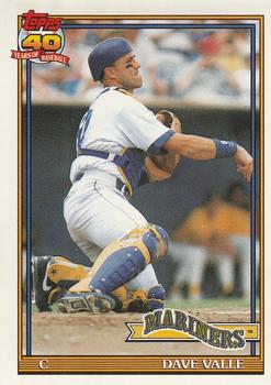 1991 O-Pee-Chee #178 Dave Valle Front