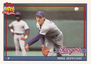 1991 O-Pee-Chee #244 Mike Jeffcoat Front