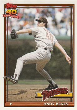 1991 O-Pee-Chee #307 Andy Benes Front