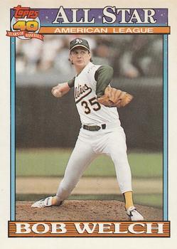 1991 O-Pee-Chee #394 Bob Welch Front