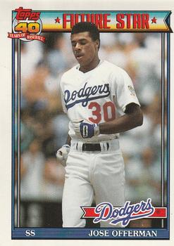 1991 O-Pee-Chee #587 Jose Offerman Front