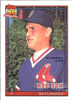 1991 O-Pee-Chee #629 Wes Gardner Front
