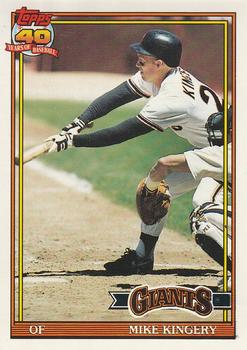 1991 O-Pee-Chee #657 Mike Kingery Front