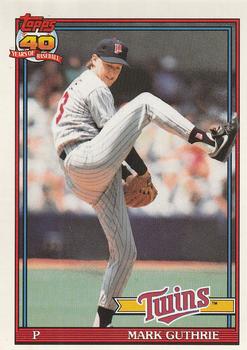1991 O-Pee-Chee #698 Mark Guthrie Front