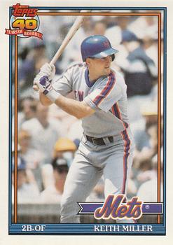 1991 O-Pee-Chee #719 Keith Miller Front