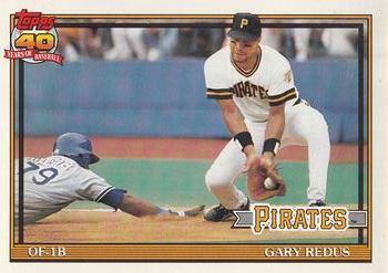 1991 O-Pee-Chee #771 Gary Redus Front