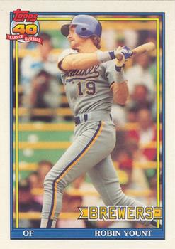 1991 O-Pee-Chee #575 Robin Yount Front