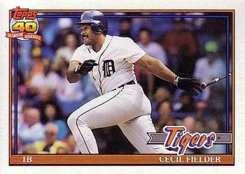 1991 O-Pee-Chee #720 Cecil Fielder Front