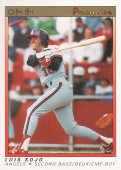 1991 O-Pee-Chee Premier #114 Luis Sojo Front