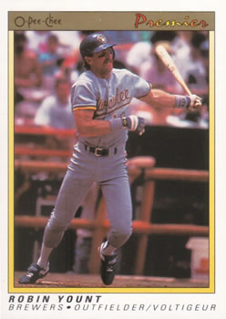 1991 O-Pee-Chee Premier #131 Robin Yount Front