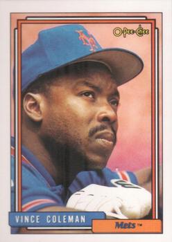 1992 O-Pee-Chee #500 Vince Coleman Front