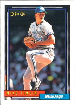 1992 O-Pee-Chee #108 Mike Timlin Front