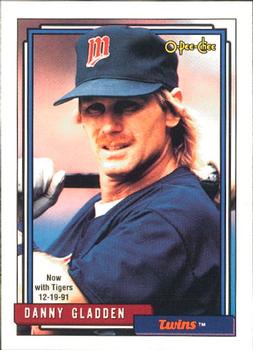 1992 O-Pee-Chee #177 Danny Gladden Front